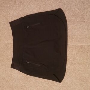 Athleta Women's Black Fairway 16" Golf Skirt